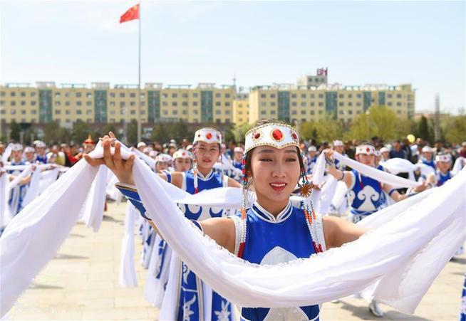 兴安盟庆祝内蒙古自治区成立70周年纪念日